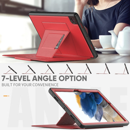 For Samsung Galaxy Tab A8 10.5 2021 Smart B Magnetic Leather Tablet Case(Red) - Other Galaxy Tab PC by buy2fix | Online Shopping UK | buy2fix