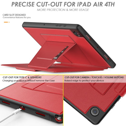 For Samsung Galaxy Tab A8 10.5 2021 Smart B Magnetic Leather Tablet Case(Red) - Other Galaxy Tab PC by buy2fix | Online Shopping UK | buy2fix