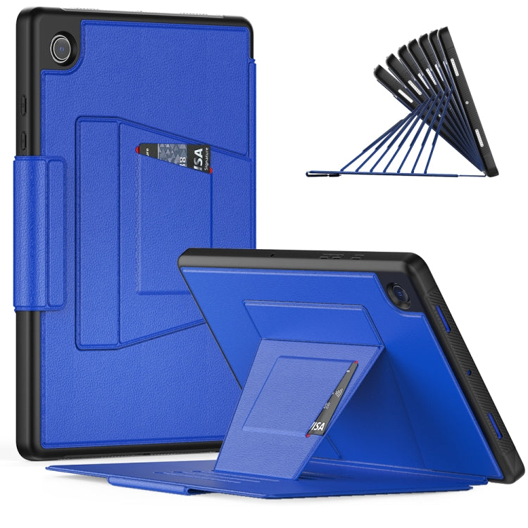 For Samsung Galaxy Tab A8 10.5 2021 Smart B Magnetic Leather Tablet Case(Blue) - Other Galaxy Tab PC by buy2fix | Online Shopping UK | buy2fix
