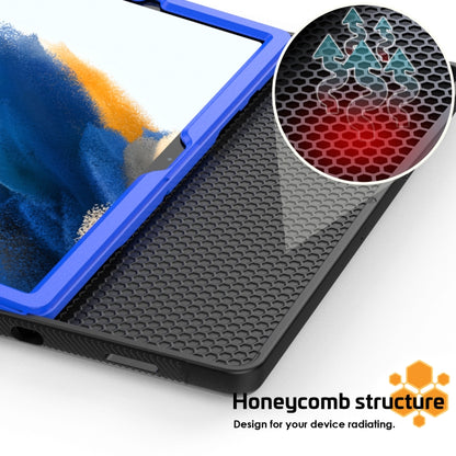 For Samsung Galaxy Tab A8 10.5 2021 Smart B Magnetic Leather Tablet Case(Blue) - Other Galaxy Tab PC by buy2fix | Online Shopping UK | buy2fix