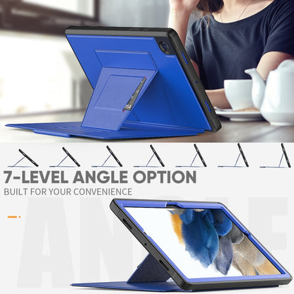 For Samsung Galaxy Tab A8 10.5 2021 Smart B Magnetic Leather Tablet Case(Blue) - Other Galaxy Tab PC by buy2fix | Online Shopping UK | buy2fix