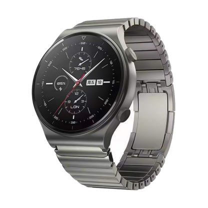 22mm Original Buckle Steel Watch Band(Grey) by buy2fix