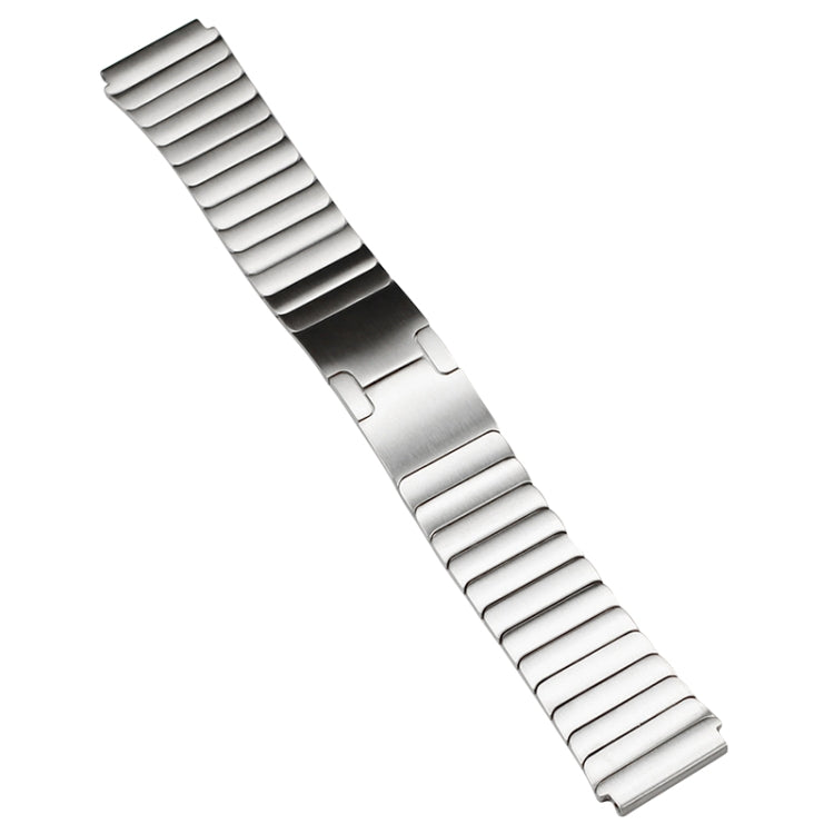 22mm Original Buckle Steel Watch Band(Silver) by buy2fix
