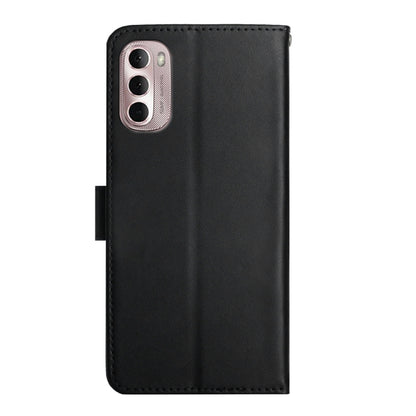 For Motorola Moto G Stylus 4G 2022 Genuine Leather Fingerprint-proof Horizontal Flip Phone Case(Black) - Motorola Cases by buy2fix | Online Shopping UK | buy2fix