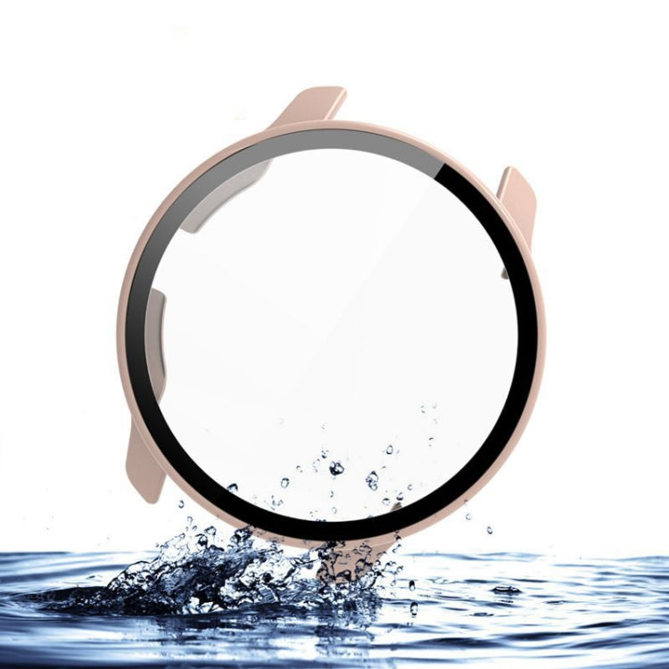 For Garmin Venu 2 PC + Tempered Glass Watch Case(Black) by buy2fix