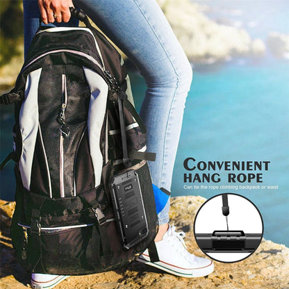 Metal + Silicone Phone Case with Screen Protector For iPhone 8 Plus / 7 Plus(Black) - More iPhone Cases by buy2fix | Online Shopping UK | buy2fix