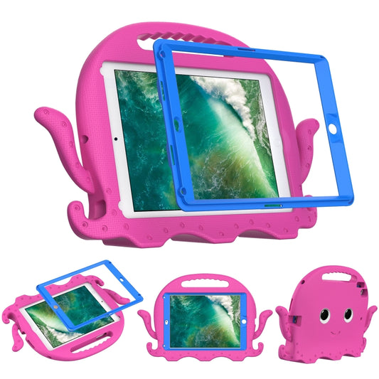 Octopus EVA Shockproof Tablet Case with Screen Film For iPad 9.7 2018 / 2017 / Air 2 / Air / Pro 9.7(Rose Red) - iPad 9.7 (2018) & (2017) Cases by buy2fix | Online Shopping UK | buy2fix