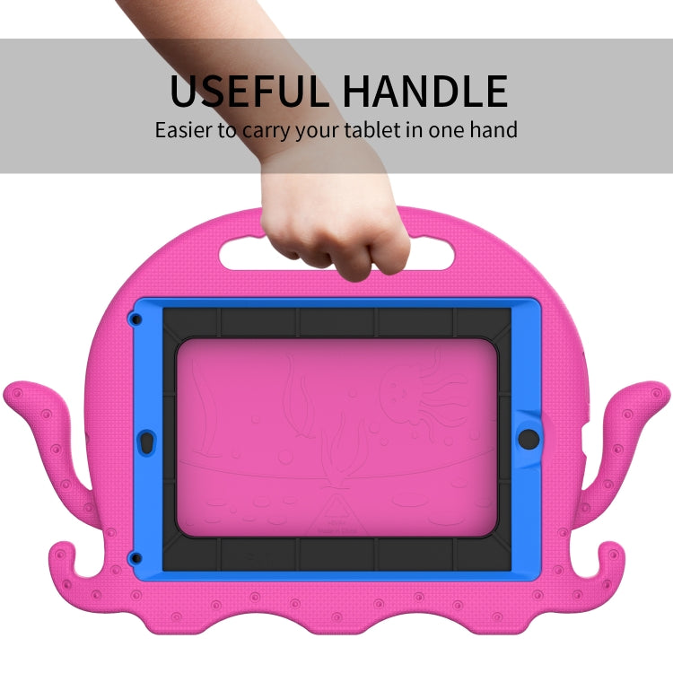 Octopus EVA Shockproof Tablet Case with Screen Film For iPad 9.7 2018 / 2017 / Air 2 / Air / Pro 9.7(Rose Red) - iPad 9.7 (2018) & (2017) Cases by buy2fix | Online Shopping UK | buy2fix