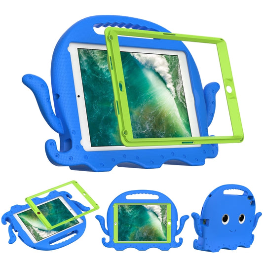Octopus EVA Shockproof Tablet Case with Screen Film & Shoulder Strap For iPad 9.7 2018 / 2017 / Air 2 / Air / Pro 9.7(Blue) - iPad 9.7 (2018) & (2017) Cases by buy2fix | Online Shopping UK | buy2fix