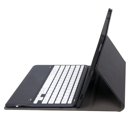 C12B Detachable Pen Slot Bluetooth Keyboard Leather Tablet Case For iPad Air 13 2025 / 2024 / Pro 12.9 inch 2021/2020/2018(Black) - For iPad Pro by buy2fix | Online Shopping UK | buy2fix