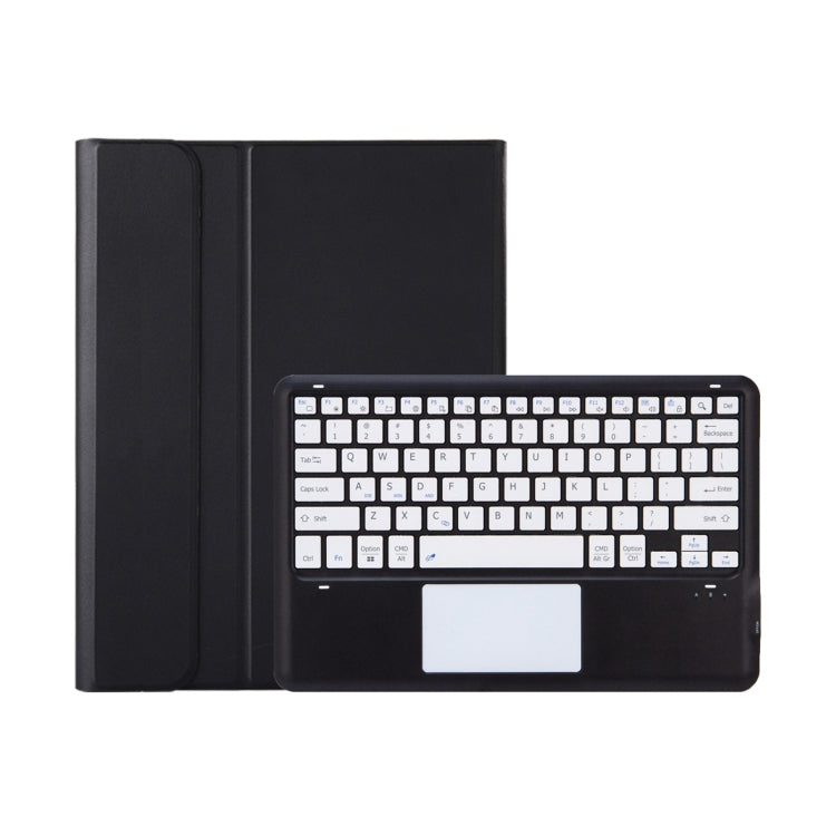 T12B-A Detachable Touch Pad Bluetooth Keyboard Leather Tablet Case For iPad Air 13 2025 / 2024 / Pro 12.9 inch 2021/2020/2018(Black) - For iPad Pro by buy2fix | Online Shopping UK | buy2fix