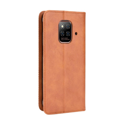 For Ulefone Power Armor 14 / 14 Pro Magnetic Buckle Retro Texture Leather Phone Case(Brown) by buy2fix