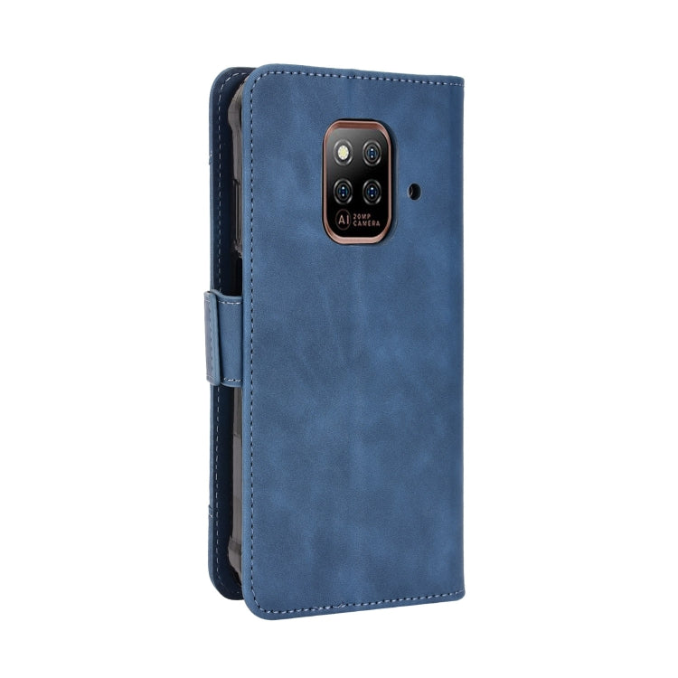 For Ulefone Power Armor 14 / 14 Pro Skin Feel Calf Texture Card Slots Leather Phone Case(Blue) by buy2fix