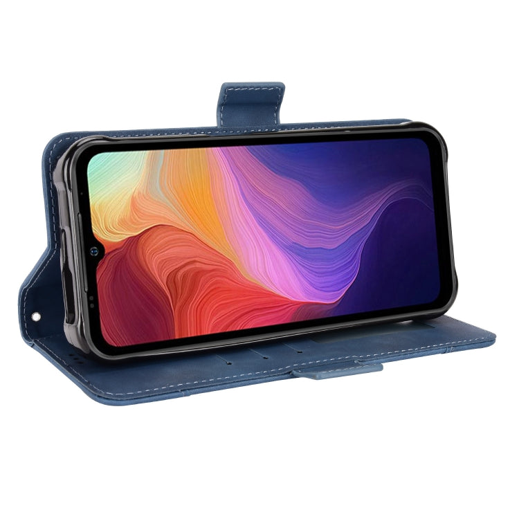 For Ulefone Power Armor 14 / 14 Pro Skin Feel Calf Texture Card Slots Leather Phone Case(Blue) by buy2fix