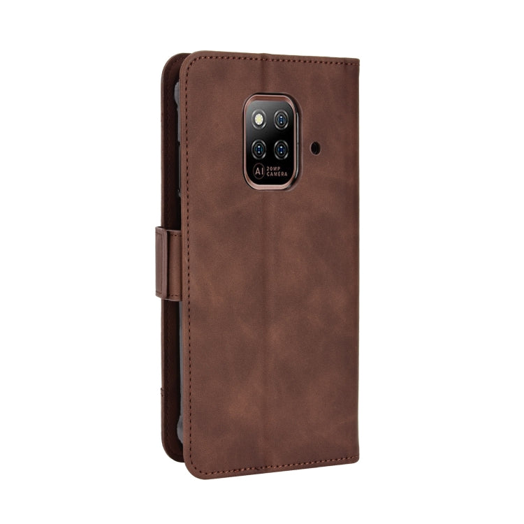 For Ulefone Power Armor 14 / 14 Pro Skin Feel Calf Texture Card Slots Leather Phone Case(Brown) by buy2fix