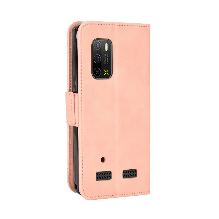 For Ulefone Armor X10 / X10 Pro Skin Feel Calf Texture Card Slots Leather Phone Case(Pink) by buy2fix