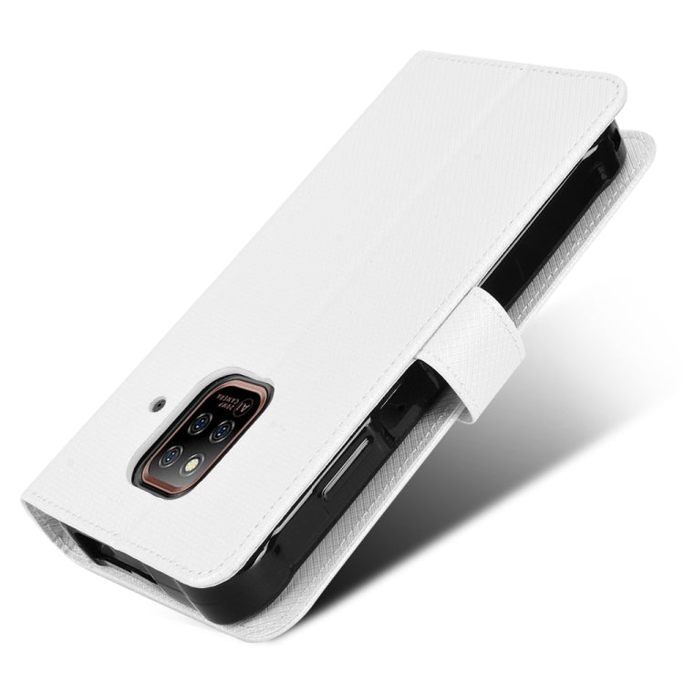 For Ulefone Power Armor 14 / 14 Pro Diamond Texture Leather Phone Case(White) by buy2fix