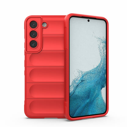 For Samsung Galaxy M23 5G Magic Shield TPU + Flannel Phone Case(Red) by buy2fix