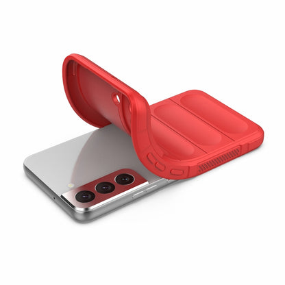 For Samsung Galaxy M23 5G Magic Shield TPU + Flannel Phone Case(Red) by buy2fix