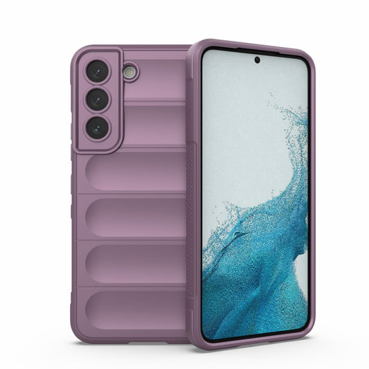 For Samsung Galaxy M23 5G Magic Shield TPU + Flannel Phone Case(Purple) by buy2fix