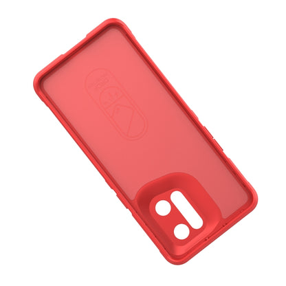 For OPPO Find X5 Pro Magic Shield TPU + Flannel Phone Case(Dark Grey) by buy2fix