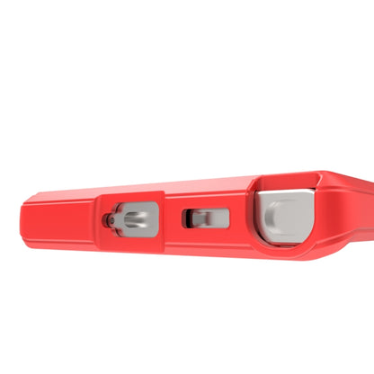 For Samsung Galaxy S22 Ultra 5G Magic Shield TPU + Flannel Phone Case(Red) by buy2fix