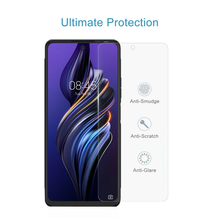 50 PCS 0.26mm 9H 2.5D Tempered Glass Film For Tecno Pova 3 - Tecno Tempered Glass by buy2fix | Online Shopping UK | buy2fix