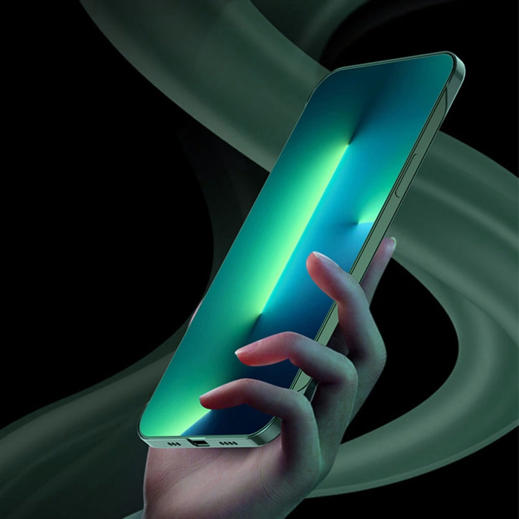 For iPhone 12 Pro Electroplating Frosted Frameless Phone Case(Green) by buy2fix