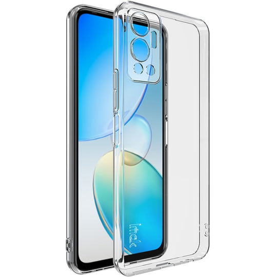 For Infinix Hot 12 imak UX-5 Series Transparent Shockproof TPU Phone Case