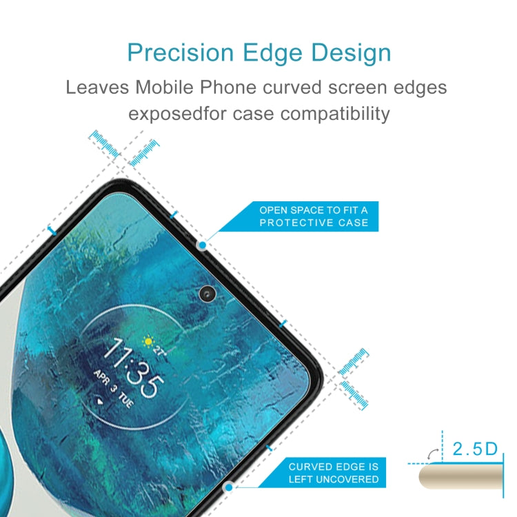 50 PCS 0.26mm 9H 2.5D Tempered Glass Film For Motorola Moto G52j 5G - Motorola Tempered Glass by buy2fix | Online Shopping UK | buy2fix