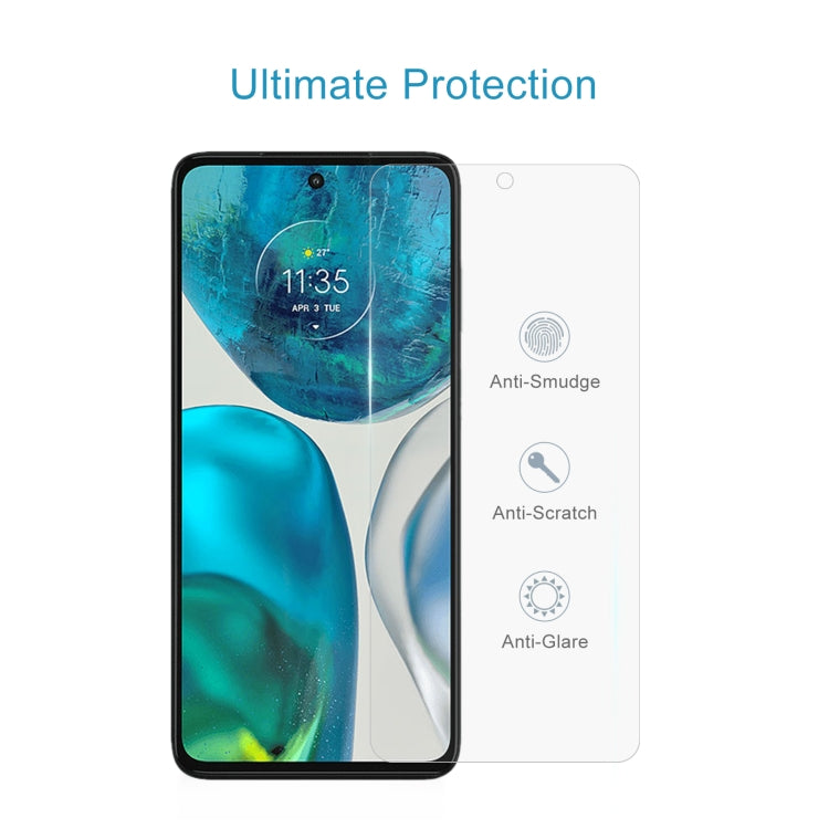 50 PCS 0.26mm 9H 2.5D Tempered Glass Film For Motorola Moto G52j 5G - Motorola Tempered Glass by buy2fix | Online Shopping UK | buy2fix
