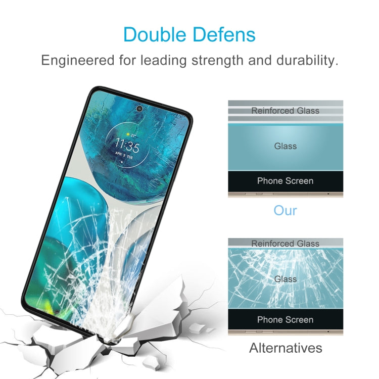 50 PCS 0.26mm 9H 2.5D Tempered Glass Film For Motorola Moto G52j 5G - Motorola Tempered Glass by buy2fix | Online Shopping UK | buy2fix