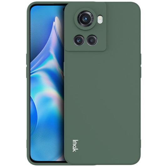 For OnePlus Ace 5G/10R 5G IMAK UC-4 Series Straight Edge TPU Phone Case(Dark Green) - Ace 5 Cases by imak | Online Shopping UK | buy2fix