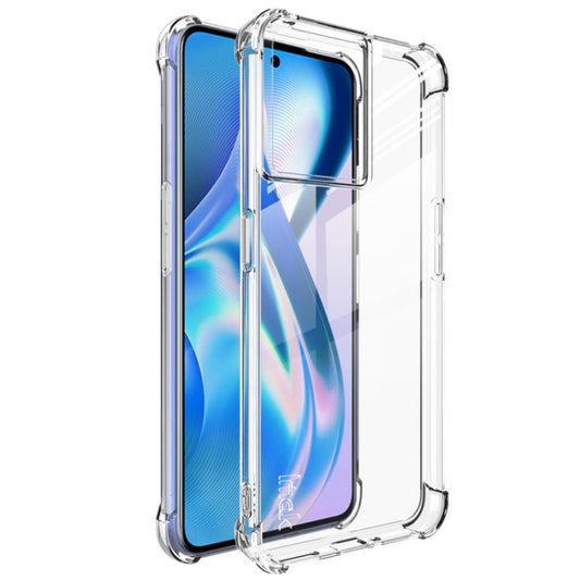 For OnePlus Ace 5G/10R 5G imak All-inclusive Shockproof Airbag TPU Case with Screen Protector(Transparent) - Ace 5 Cases by imak | Online Shopping UK | buy2fix