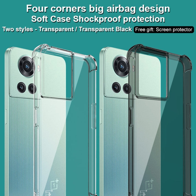 For OnePlus Ace 5G/10R 5G imak All-inclusive Shockproof Airbag TPU Case with Screen Protector(Transparent) - Ace 5 Cases by imak | Online Shopping UK | buy2fix