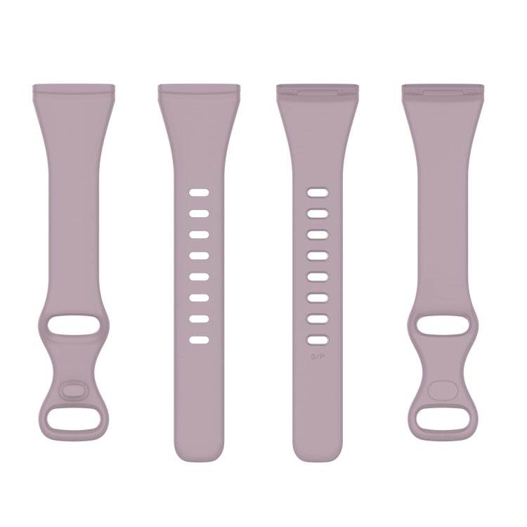 For Fitbit Versa 4 / Versa 3 / Sense Universal TPU Watch Band, Size:S(Lavender) - Watch Bands by buy2fix | Online Shopping UK | buy2fix