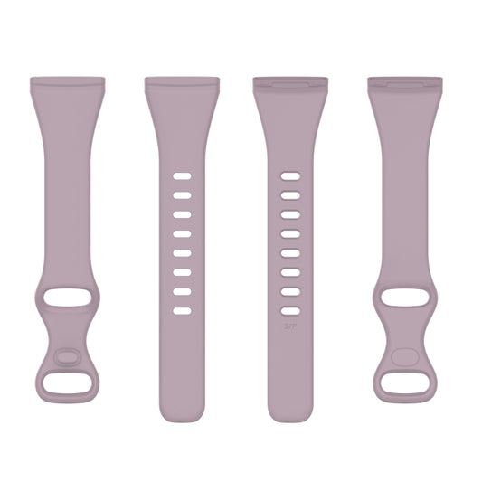 For Fitbit Versa 4 / Versa 3 / Sense Universal TPU Watch Band, Size:S(Lavender) - Watch Bands by buy2fix | Online Shopping UK | buy2fix