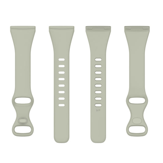For Fitbit Versa 4 / Versa 3 / Sense Universal TPU Watch Band, Size:S(Rock Grey) - Watch Bands by buy2fix | Online Shopping UK | buy2fix