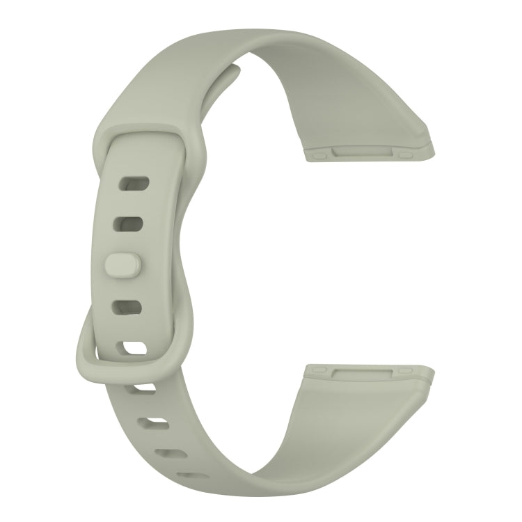 For Fitbit Versa 4 / Versa 3 / Sense Universal TPU Watch Band, Size:S(Rock Grey) - Watch Bands by buy2fix | Online Shopping UK | buy2fix