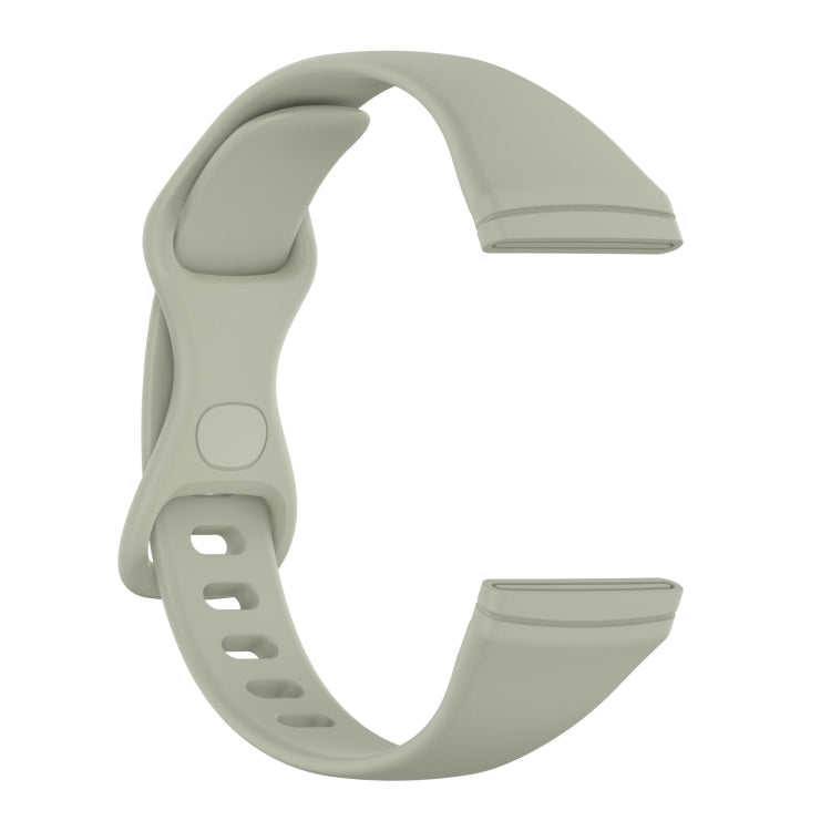 For Fitbit Versa 4 / Versa 3 / Sense Universal TPU Watch Band, Size:S(Rock Grey) - Watch Bands by buy2fix | Online Shopping UK | buy2fix