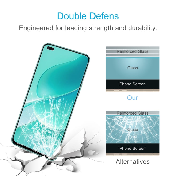 50 PCS 0.26mm 9H 2.5D Tempered Glass Film For Huawei nova 9z 5G - Huawei Tempered Glass by buy2fix | Online Shopping UK | buy2fix