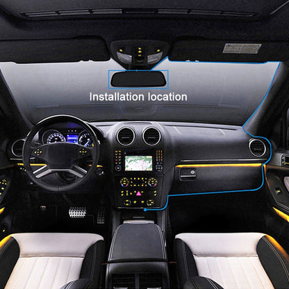 Anytek A5+ 4.5 inch FHD 1920x1080P Car Front & Rearview Mirror DVR Camera - Car DVRs by Anytek | Online Shopping UK | buy2fix