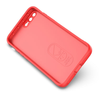 Magic Shield TPU + Flannel Phone Case For iPhone 8 Plus / 7 Plus(Purple) by buy2fix