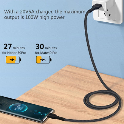 8 Pin 5A Beauty Tattoo USB Charging Cable,Cable Length: 1m(Black) by buy2fix