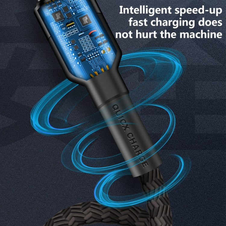 8 Pin 5A Beauty Tattoo USB Charging Cable,Cable Length: 1m(Black) by buy2fix