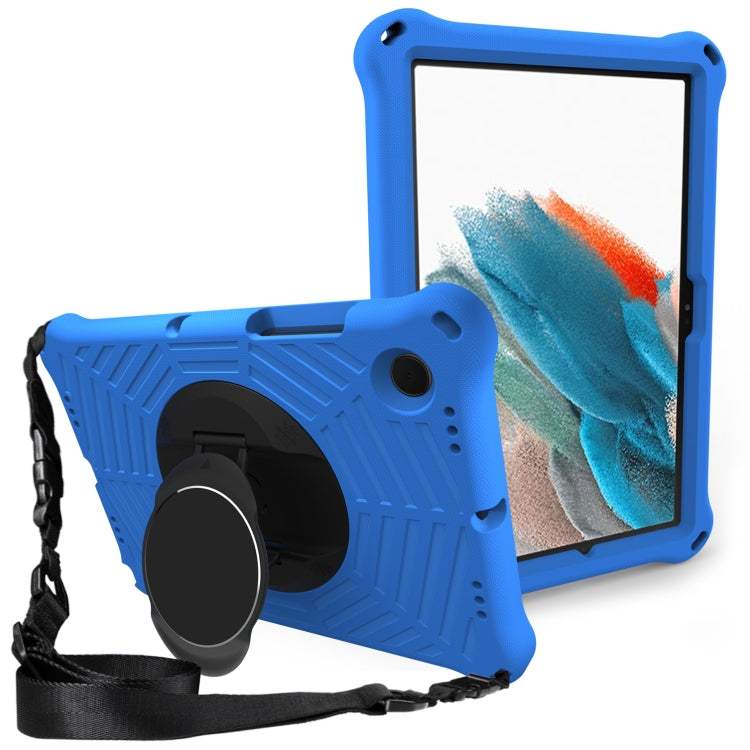 For Samsung Galaxy Tab A8 10.5 2021 Spider King EVA Protective Case with Adjustable Shoulder Strap & Holder(Blue) - Other Galaxy Tab PC by buy2fix | Online Shopping UK | buy2fix