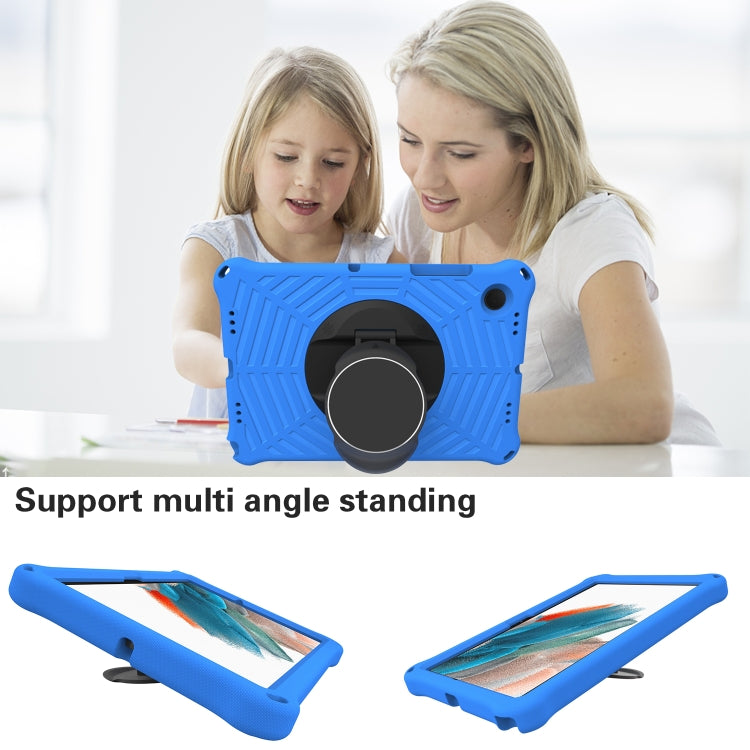 For Samsung Galaxy Tab A8 10.5 2021 Spider King EVA Protective Case with Adjustable Shoulder Strap & Holder(Blue) - Other Galaxy Tab PC by buy2fix | Online Shopping UK | buy2fix