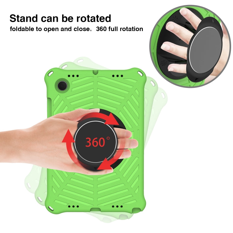 For Samsung Galaxy Tab A8 10.5 2021 Spider King EVA Protective Case with Adjustable Shoulder Strap & Holder(Green) - Other Galaxy Tab PC by buy2fix | Online Shopping UK | buy2fix