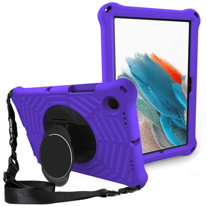 For Samsung Galaxy Tab A8 10.5 2021 Spider King EVA Protective Case with Adjustable Shoulder Strap & Holder(Purple) - Other Galaxy Tab PC by buy2fix | Online Shopping UK | buy2fix