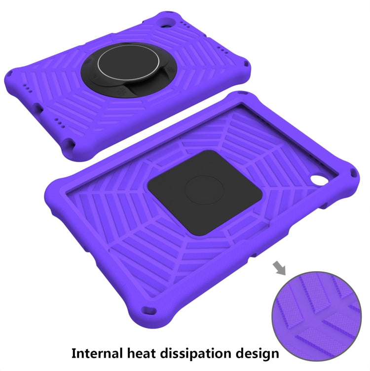 For Samsung Galaxy Tab A8 10.5 2021 Spider King EVA Protective Case with Adjustable Shoulder Strap & Holder(Purple) - Other Galaxy Tab PC by buy2fix | Online Shopping UK | buy2fix